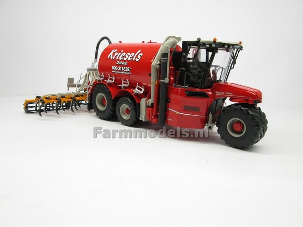 ND-VERVAET Hydro Trike XL, RED TANK + Kriesels LOGO 1:32 Marge Models  MM1819-Kriesels-5