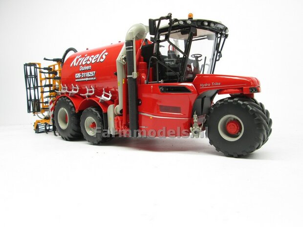 ND-VERVAET Hydro Trike XL, RED TANK + Kriesels LOGO 1:32 Marge Models  MM1819-Kriesels-5