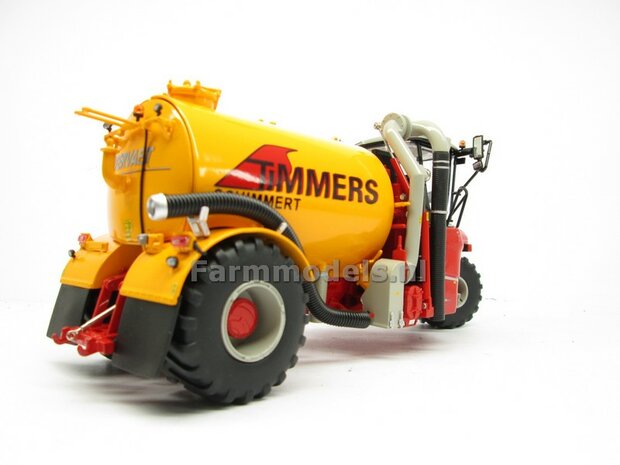 Rebuilt &amp; ND-VERVAET Hydro Trike, YELLOW RAL 1028 TANK + TIMMERS LOGO 1:32 Marge Models  MM1819-TIMMERS-3