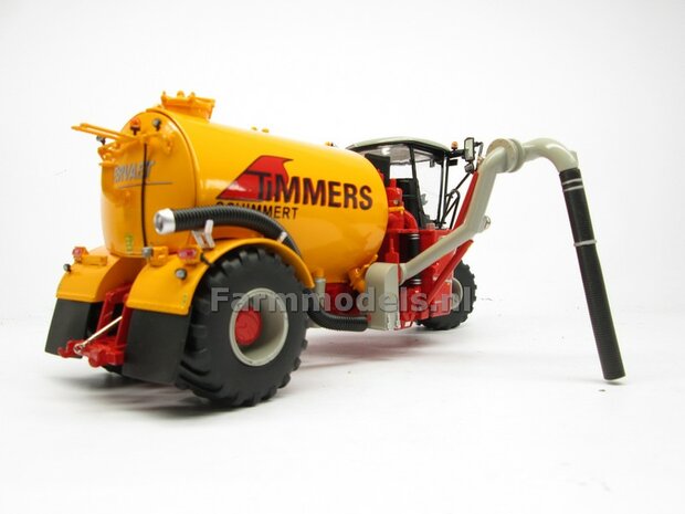 Rebuilt &amp; ND-VERVAET Hydro Trike, YELLOW RAL 1028 TANK + TIMMERS LOGO 1:32 Marge Models  MM1819-TIMMERS-3