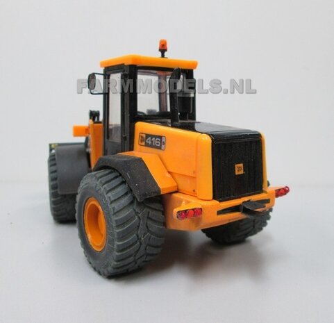 Puinriek Normaal handgebouwd model t.b.v. JCB of Volvo shovel, geschikt voor onze snelwisselsets 55000 t/m 55050, 1:32