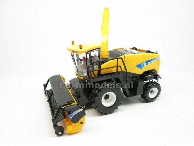 New Holland FR 9040 type stickers voor NH FR 9090 Britains Ertl motorkap Pr&eacute;-Cut Decals 1:32 Farmmodels.nl 