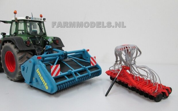 176. Fendt 828 met lage druk banden en zaaicombinatie Lemken