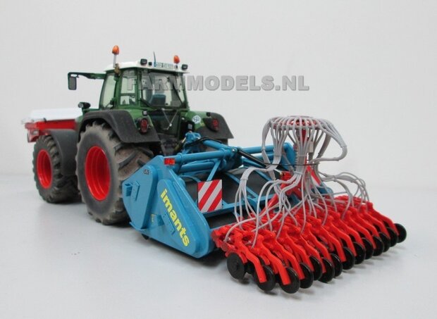 176. Fendt 828 met lage druk banden en zaaicombinatie Lemken