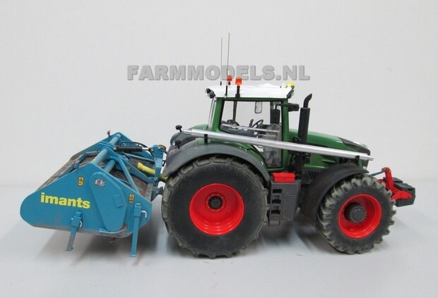 176. Fendt 828 met lage druk banden en zaaicombinatie Lemken