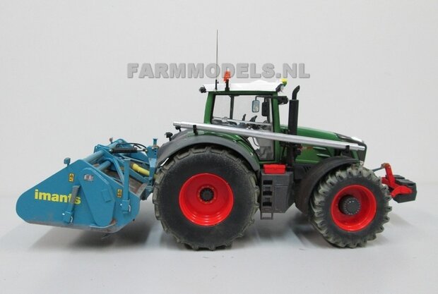 176. Fendt 828 met lage druk banden en zaaicombinatie Lemken