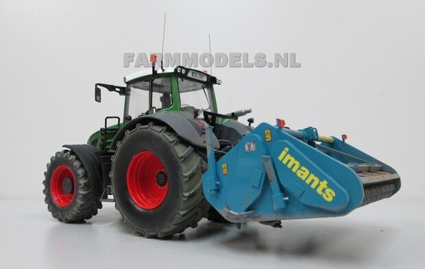 176. Fendt 828 met lage druk banden en zaaicombinatie Lemken