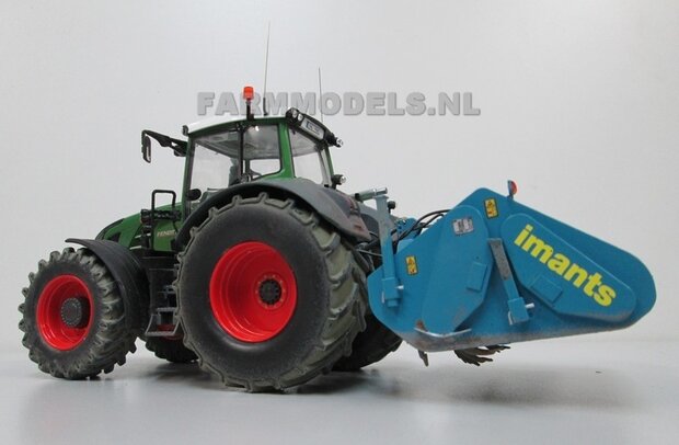 176. Fendt 828 met lage druk banden en zaaicombinatie Lemken