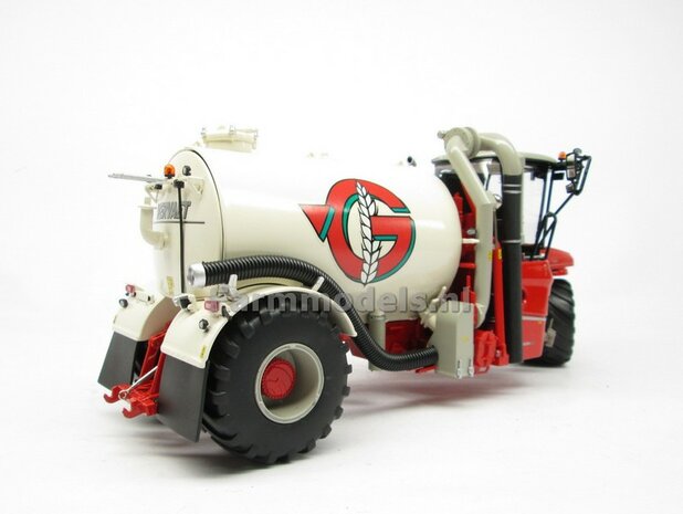 Rebuilt &amp; ND-VERVAET Hydro Trike, CREME/ WITTE RAL 1013 TANK + V. GINNEKEN LOGO 1:32 Marge Models  MM1819-VGINNEKEN-3