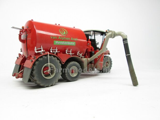 Rebuilt, Dirty &amp; ND: DIRTY VERVAET Hydro Trike XL, TANK NAADLOOS + van Alphen Axel LOGO 1:32 Marge Models  MM1819-ALPHEN-RB-5