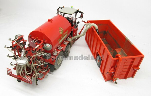 Rebuilt, Dirty &amp; ND: DIRTY VERVAET Hydro Trike XL, TANK NAADLOOS + van Alphen Axel LOGO 1:32 Marge Models  MM1819-ALPHEN-RB-5