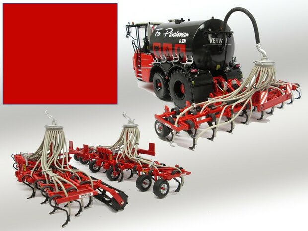 EVERS Rood Spuitbus / Spraypaint - Farmmodels series = Industrie lak, 400ml. spuitbusverf, ook voor schaal 1:1 zeer geschikt!!