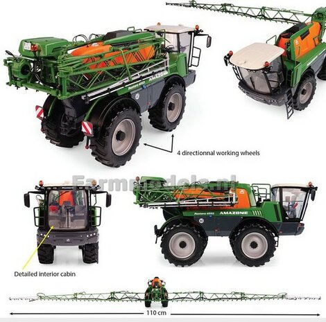 VOORBEELD FOTO&#039;S Rebuilt: Amazone Pantera 4503, rondom op CULTUURWIELEN 1:32 Universal Hobbies UH5394-R