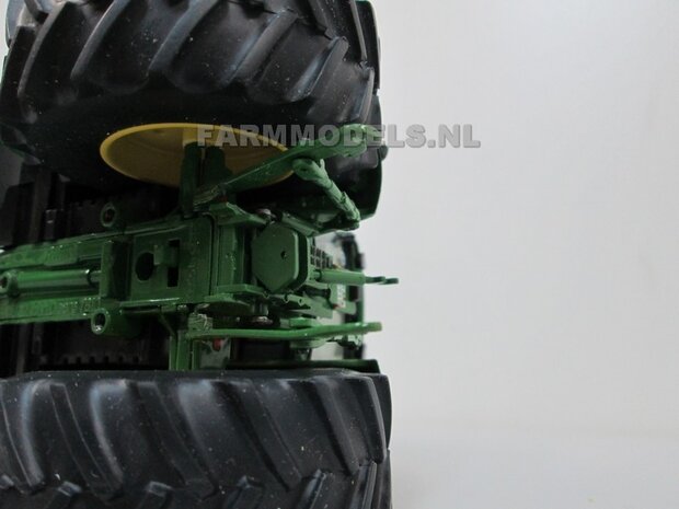 326. John Deere 7810 brede banden en realistische achterhef