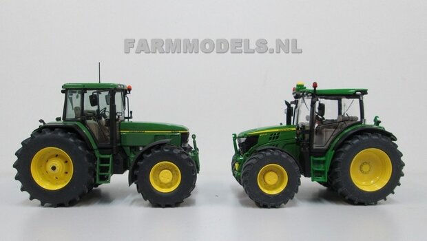 326. John Deere 7810 brede banden en realistische achterhef