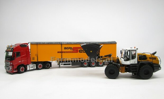 BECO Hoogkiepbak  / Volume bak BOUWKIT geschikt voor koppeling snelwissels 55001 t/m 55050 &amp; Volvo VAB-STD 1:32 (HTD)