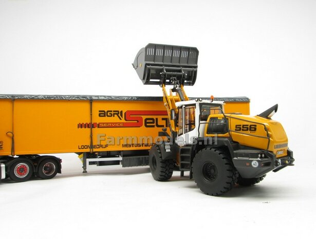 BECO Hoogkiepbak  / Volume bak BOUWKIT geschikt voor koppeling snelwissels 55001 t/m 55050 &amp; Volvo VAB-STD 1:32 (HTD)