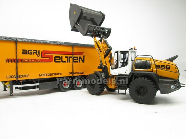 BECO Hoogkiepbak  / Volume bak BOUWKIT geschikt voor koppeling snelwissels 55001 t/m 55050 &amp; Volvo VAB-STD 1:32 (HTD)