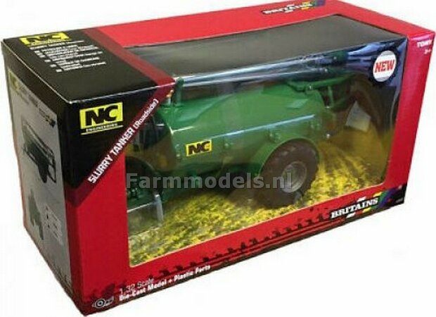 NC Beervat Groen - Giertank - Mesttank - Transport versie 1:32 Britains BR43253