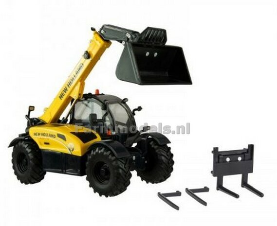 New Holland TH7.42 Telehandler geel 1:32 Britains BR43263