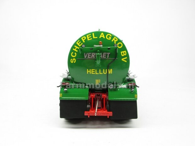 Rebuilt &amp; ND:VERVAET Hydro Trike XL + NAADLOZE MEERKLEUREN TANK &amp; SCHEPEL AGRI LOGO 1:32  MM1819-SCHEPEL-RB-5