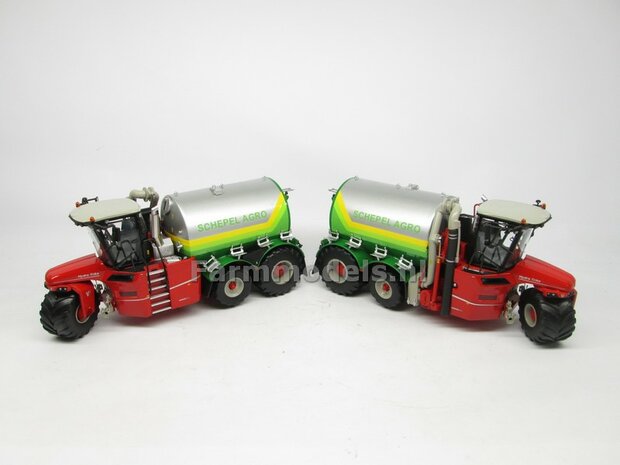 Rebuilt &amp; ND:VERVAET Hydro Trike XL + NAADLOZE MEERKLEUREN TANK &amp; SCHEPEL AGRI LOGO 1:32  MM1819-SCHEPEL-RB-5