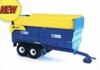 Kane 16 ton Silagewagen met gele opzetschotten 1:32 Britains BR42700  