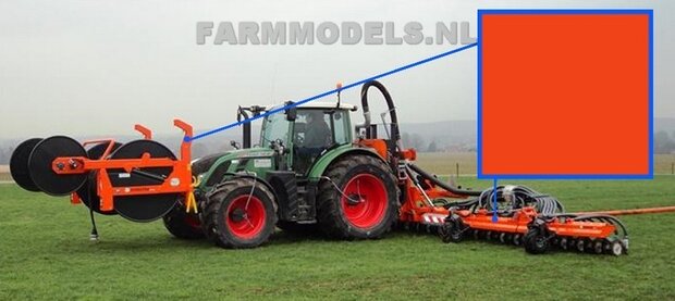 Schouten ORANJE - Farmmodels series Spuitbus / Spraypaint - Farmmodels series = Industrie lak, 400ml. ook voor schaal 1:1 zeer geschikt!!