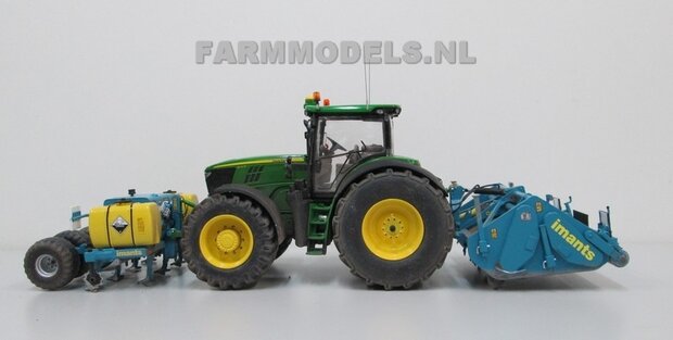 331. John Deere 6210R met Imants Grondontsmetting Spitmachine 1:32