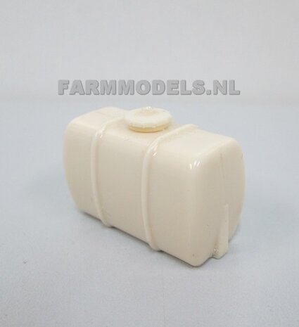 Vloeistof tank / Diesel tank / watertank middel  36.5x17.5x23 mm 1:32