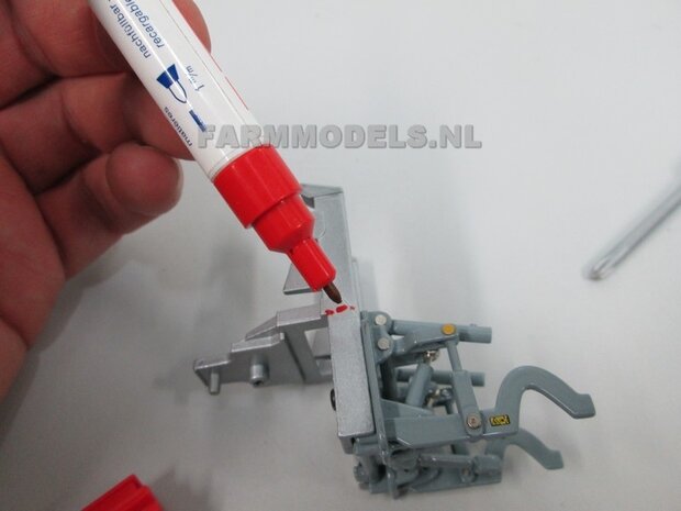 JOSKIN Chassis/ as verleng set BOUWKIT, geschikt voor Joskin 3 asser chassis modellen van ROS 1:32                      