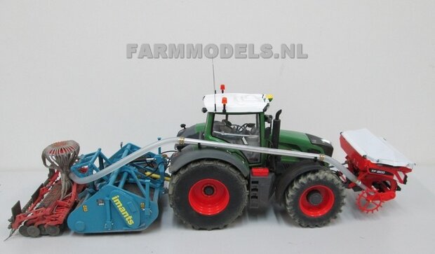 042. Fendt 828 met Imants spitter en Kuhn zaaicombinatie 1:32