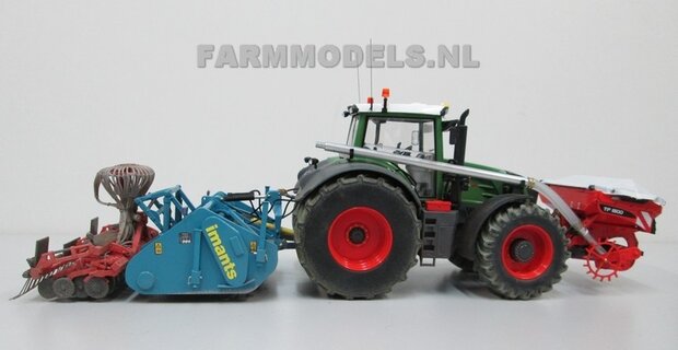 042. Fendt 828 met Imants spitter en Kuhn zaaicombinatie 1:32