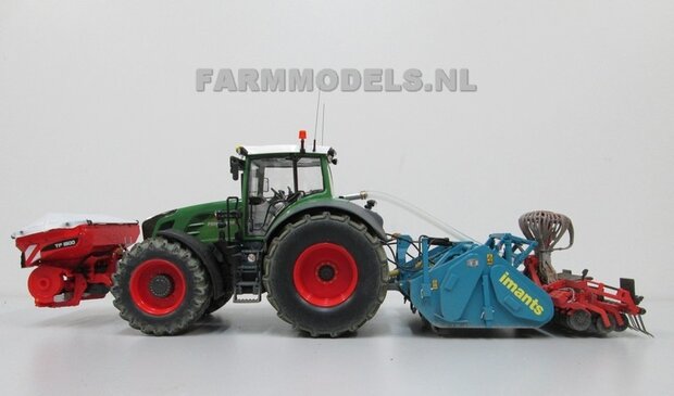 042. Fendt 828 met Imants spitter en Kuhn zaaicombinatie 1:32