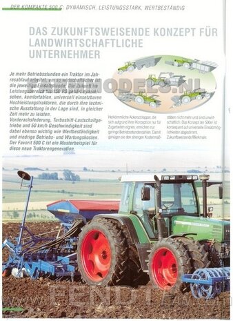 064. Fendt 515 met rondom cultuur  dubbellucht + 2 grote broers