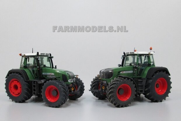 064. Fendt 515 met rondom cultuur  dubbellucht + 2 grote broers