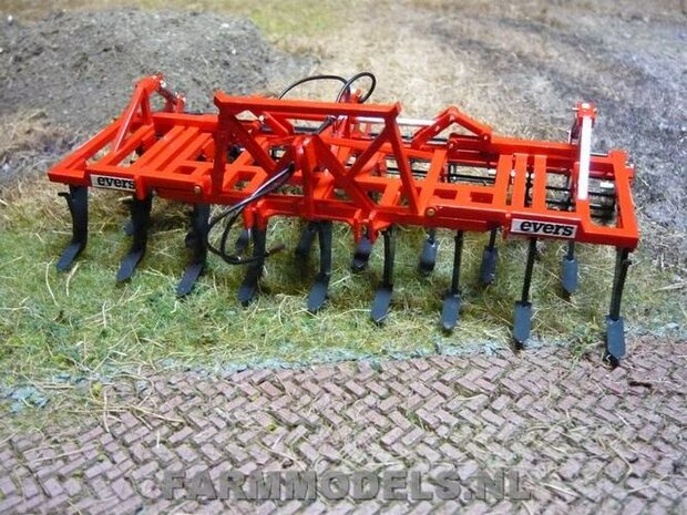 250. Evers Garon / Lemken Cultivatoren, afgebouwd model