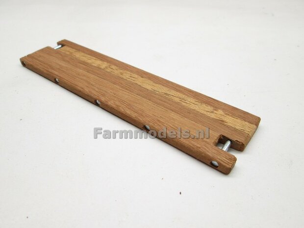 Draglineschot 156 mm x 32 mm x 4.4 mm handgemaakt/ authentiek 1:32 