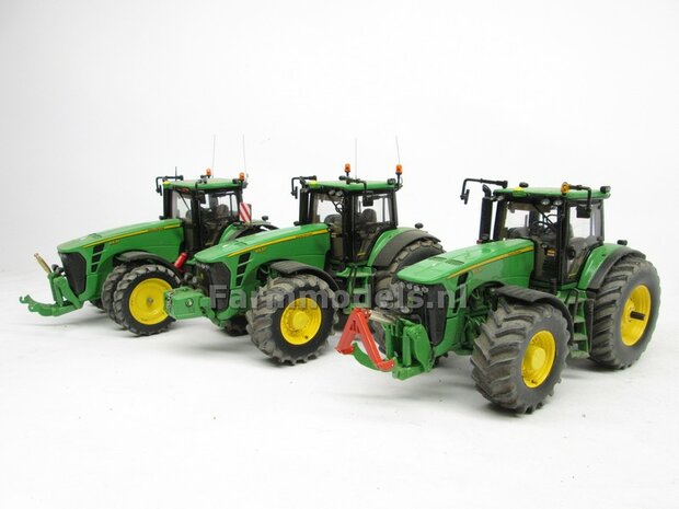 John Deere 8530 type stickers geschikt voor ERTL Precision JD 8430/ 8530/ Pr&eacute;-Cut Decals 1:32 Farmmodels.nl 