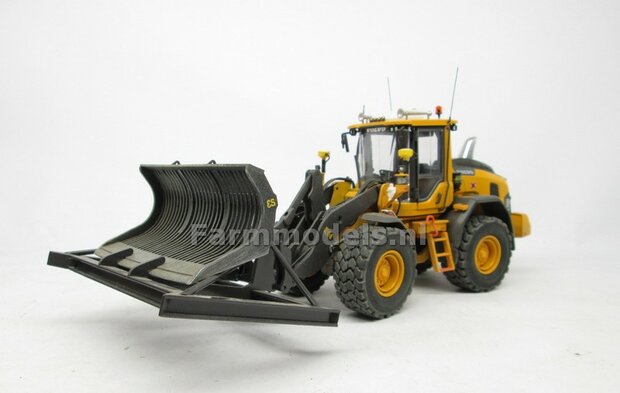 BOUWKIT: Egalisatiebord geschikt voor o.a. snelwissel koppeling 510005 t/m 510095 &amp; Volvo VAB-STD van AT &amp; Claas Torion/ Liebherr L 556 van Wiking modellen 1:32 (HTD)     