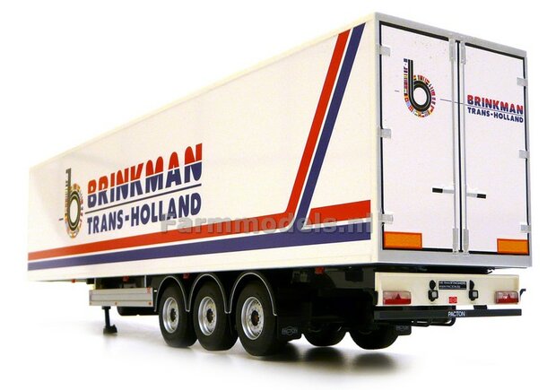 BRINKMAN PACTON Schuifzeil Trailer + FREE GIFT 1:32 Marge Models MM1903-01-02  