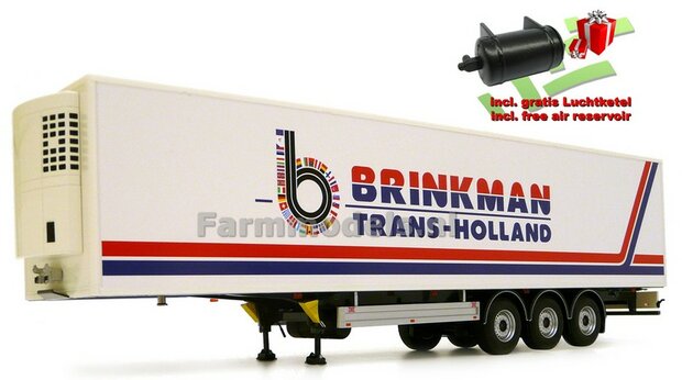 BRINKMAN PACTON Schuifzeil Trailer + FREE GIFT 1:32 Marge Models MM1903-01-02  