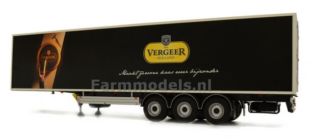 VERGEER KAAS PACTON Schuifzeil Trailer + FREE GIFT 1:32 Marge Models MM1903-01-01   