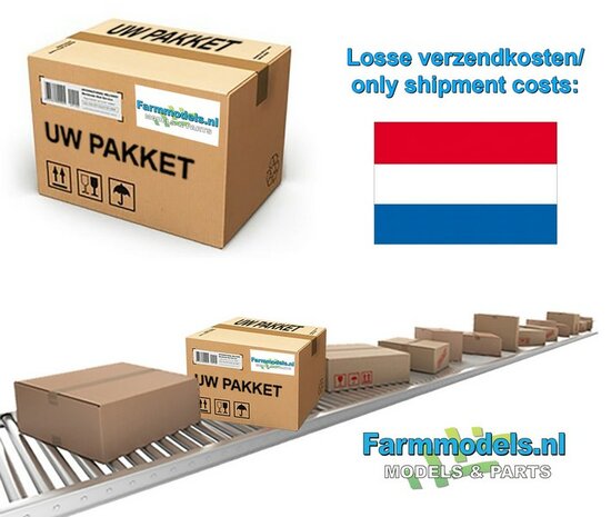 Separate shipping costs WITHIN THE NETHERLANDS of your existing (after-) delivery / order (only used for delivery in the Netherlands)
