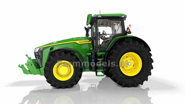 John Deere 8RX 410 type stickers geschikt voor de Britains JD 8RX 410  Pr&eacute;-Cut Decals 1:32 Farmmodels.nl 