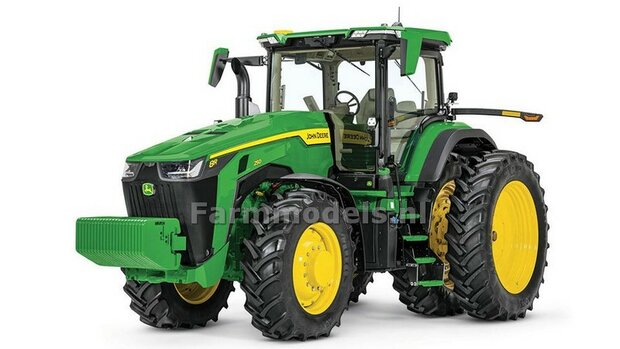 John Deere 8RX 410 type stickers geschikt voor de Britains JD 8RX 410  Pr&eacute;-Cut Decals 1:32 Farmmodels.nl 