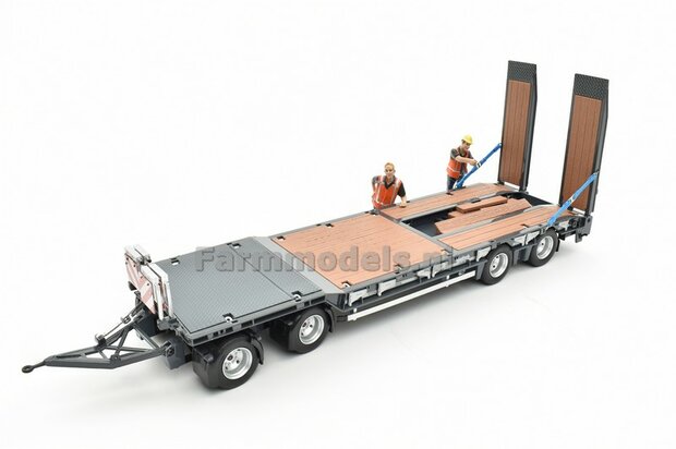 ANTRACIET Nooteboom ASDV-40-22 getrokken dieplader + Free Gift Decals 1:32 AT-Collections AT3200139GY