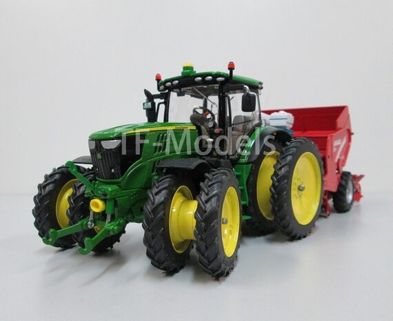 EXAMPLE PICTURE John Deere 6250R met afneembare Dubbellucht rondom- TF-Models - 1:32    