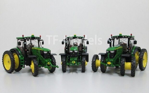 EXAMPLE PICTURE John Deere 6250R met afneembare Dubbellucht rondom- TF-Models - 1:32    