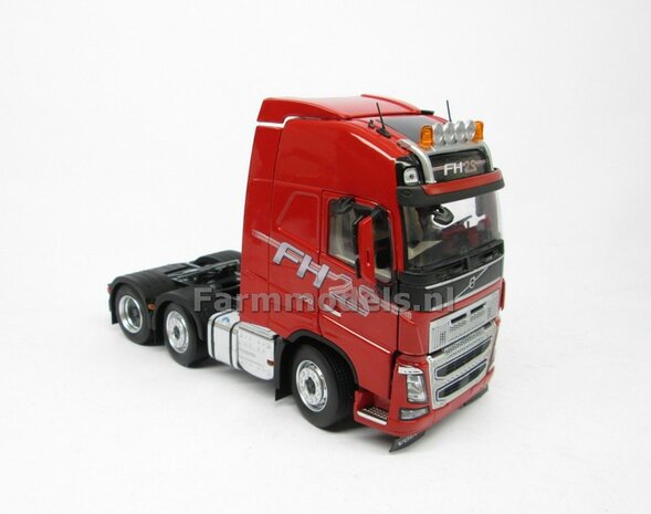 VOLVO 25 YEAR EDITION stickers, t.b.v. cabine zijkanten en dakrand, gemaakt op Transparante folie, perfect voor o.a. MarGe Models Volvo FH16 serie modellen Pr&eacute;-Cut Decals 1:32 Farmmodels.nl 